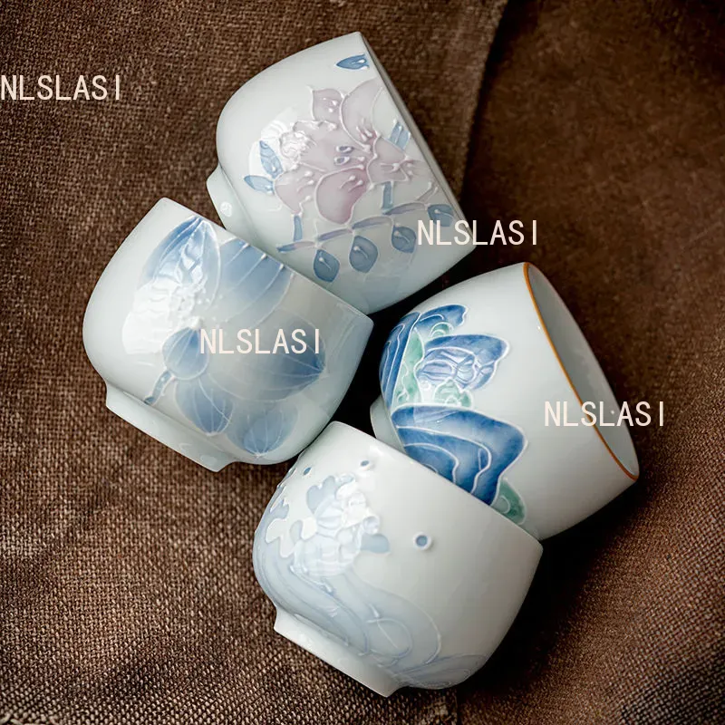 Celadon Ceramic Cup - 1 sztuk herbata akcesoria pieca przywracając
