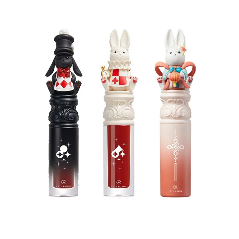 Lip Tint Korean - Urocza pomadka Rumor, nawilżający błyszczyk do