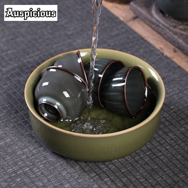 Celadon Ceramic Cup - 600ml Antyczny Galze Longquan Celadon Jianshui