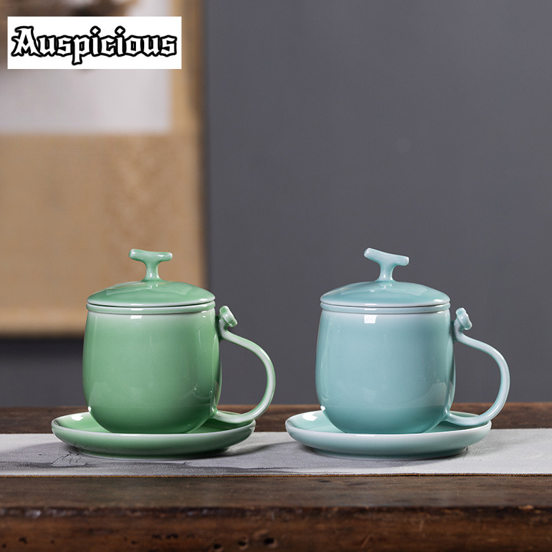Kubek do herbaty z filtrem, 40 – Celadon Ceramic Cup recenzja i cena