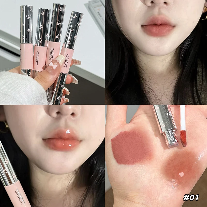 QIBEST Dwustronny Błyszczyk do – Lip Tint Korean recenzja i cena