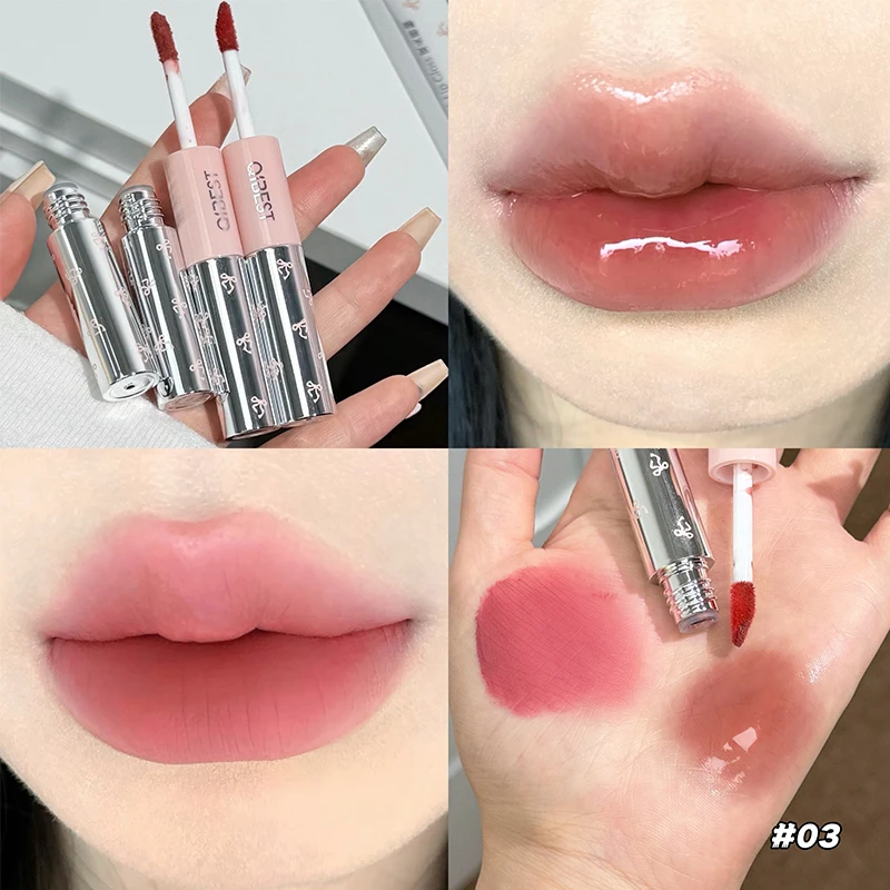QIBEST Dwustronny Błyszczyk do – Lip Tint Korean recenzja i cena