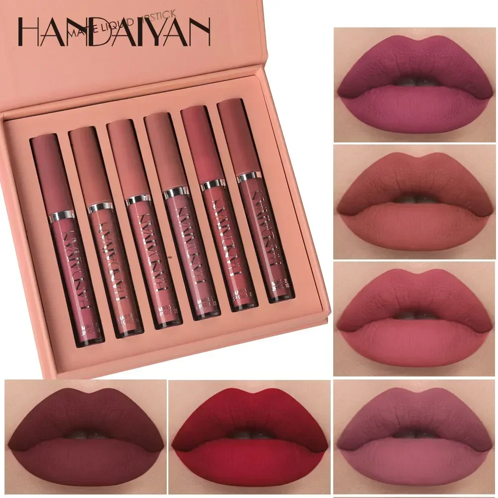 HANDAIYAN 6 szt. Zestaw szmine – Lip Tint Korean recenzja i cena