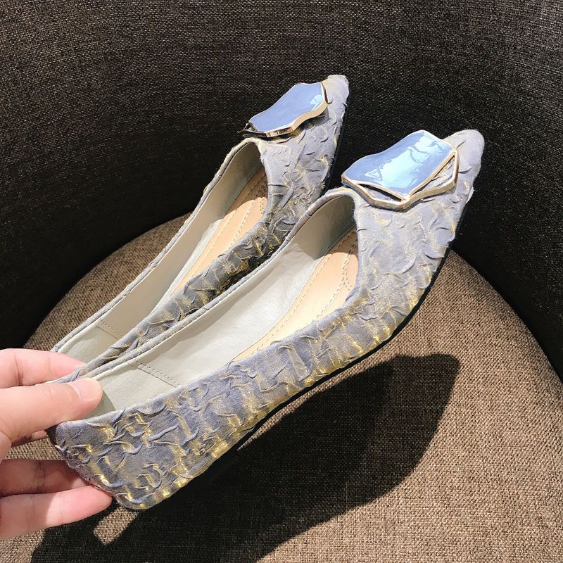 Damskie buty płaskie z ostrym  – Korean Lifestyle Trends recenzja i cena